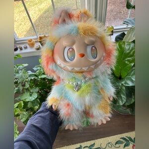 Tie dye Furry Labubu Monster 
Rock The Universe ☮️🎸🧸